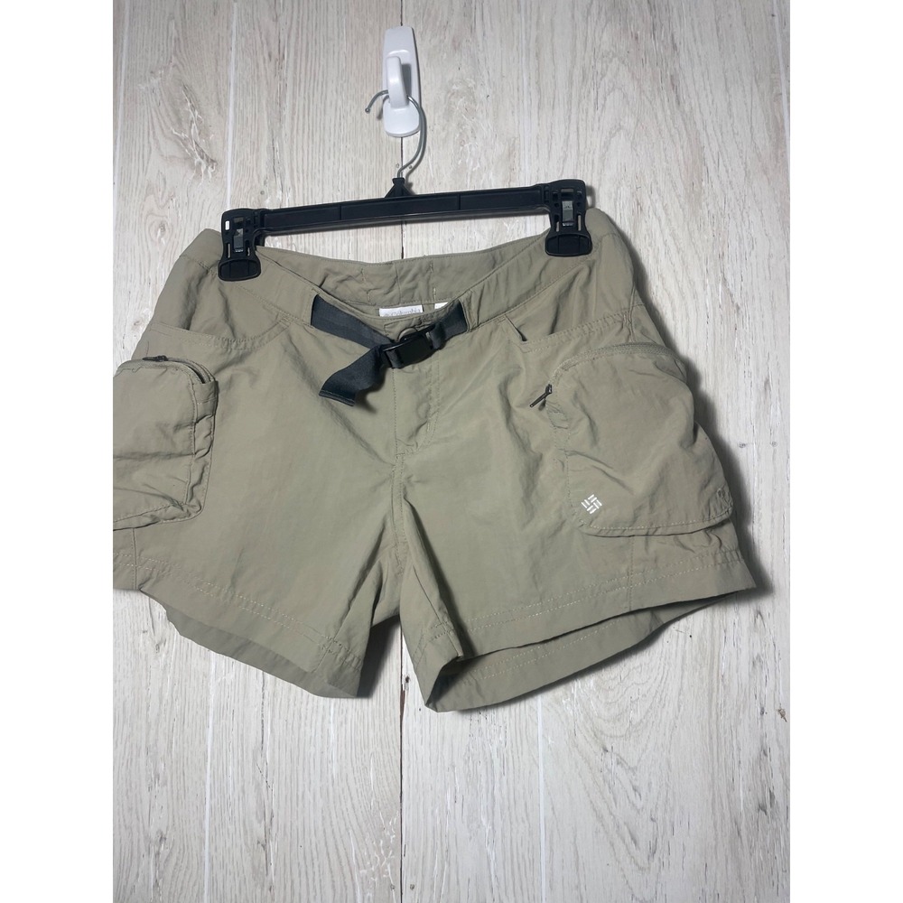 Columbia Womens Tan Hiking Shorts Size xs